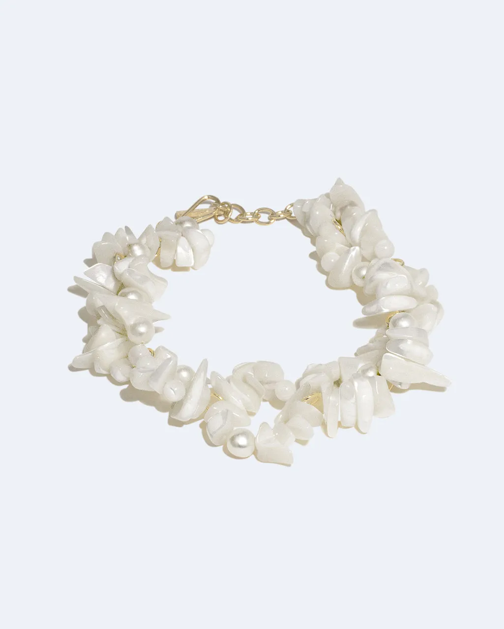 Completedworks Shifting Stream bracelet perles vermeil