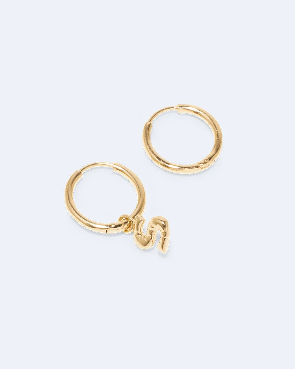 Completedworks Classicworks S boucles vermeil or asymétriques