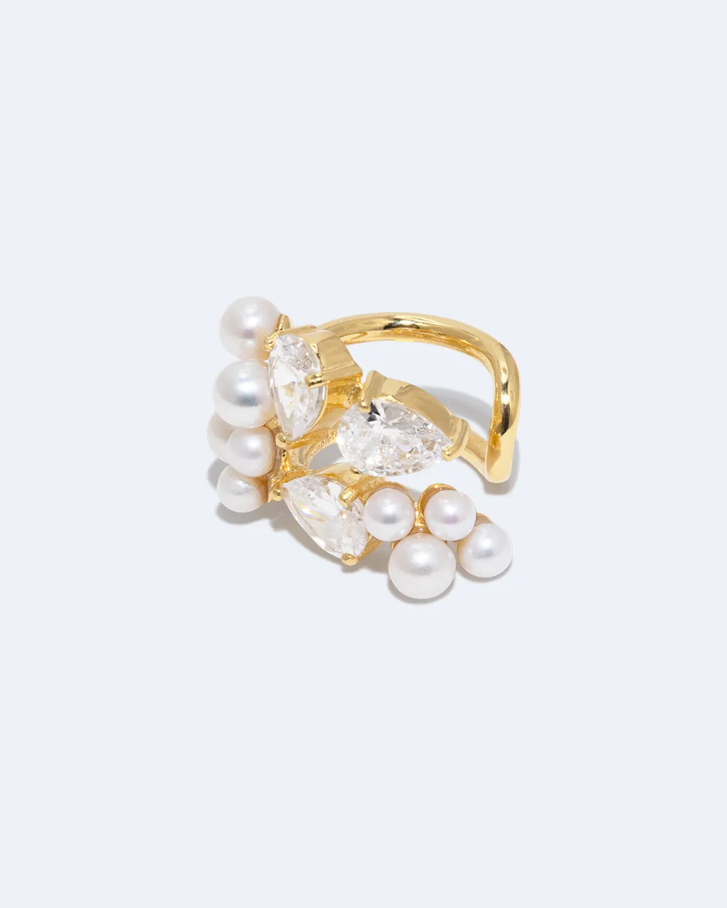 Completedworks The Breaths That We Dare to Take ear cuff