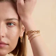 Astrid & Miyu Essential bracelet gourmette doré maillons
