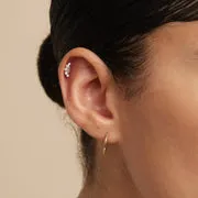 Astrid & Miyu Topaz Triple Pear piercing grappe or massif