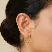 Astrid & Miyu Alexandrite Pear piercing or massif poire