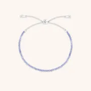Astrid & Miyu Garnet January bracelet perles or blanc