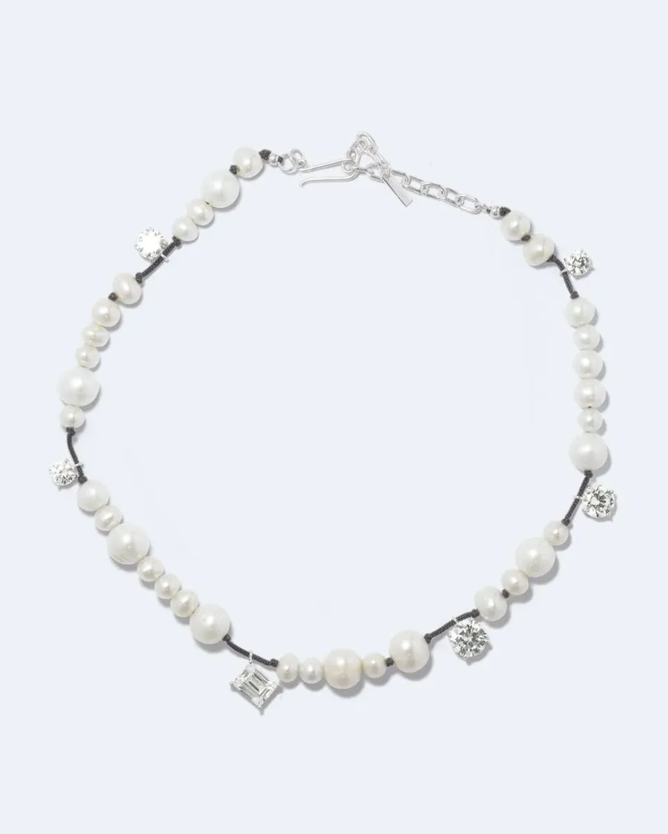 Completedworks Minor Disruptions collier perles argent