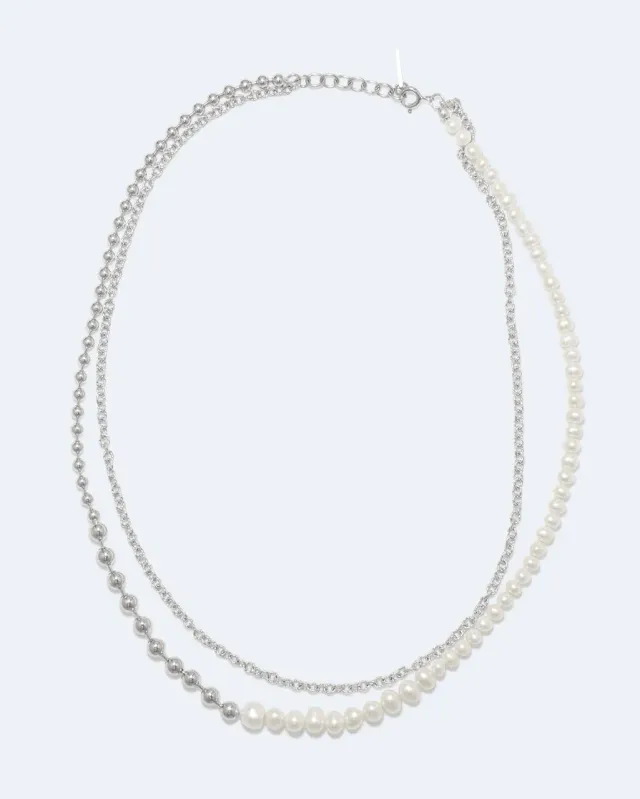 Completedworks Forgotten Seas collier perles argent sterling