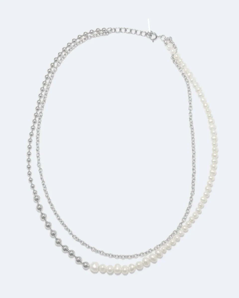 Completedworks Forgotten Seas collier perles argent sterling