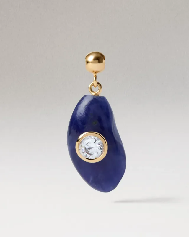 PDPAOLA Intuition Sodalite charm pierre bleue 13,7 mm