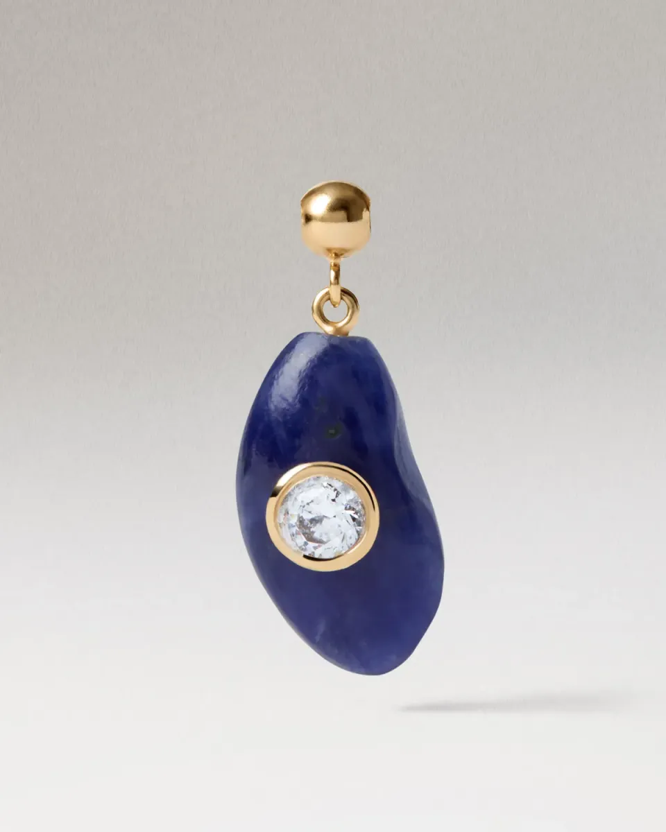 PDPAOLA Intuition Sodalite charm pierre bleue 13,7 mm