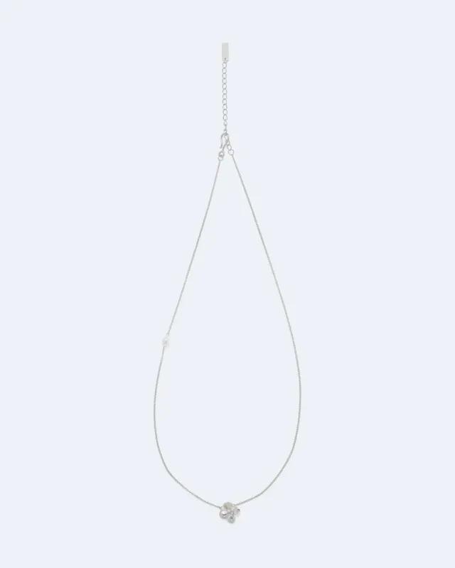 Completedworks Lucky Break collier perle plaqué argent