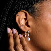 Astrid & Miyu Pearl Crystal Drop Studs boucles d'oreilles perle