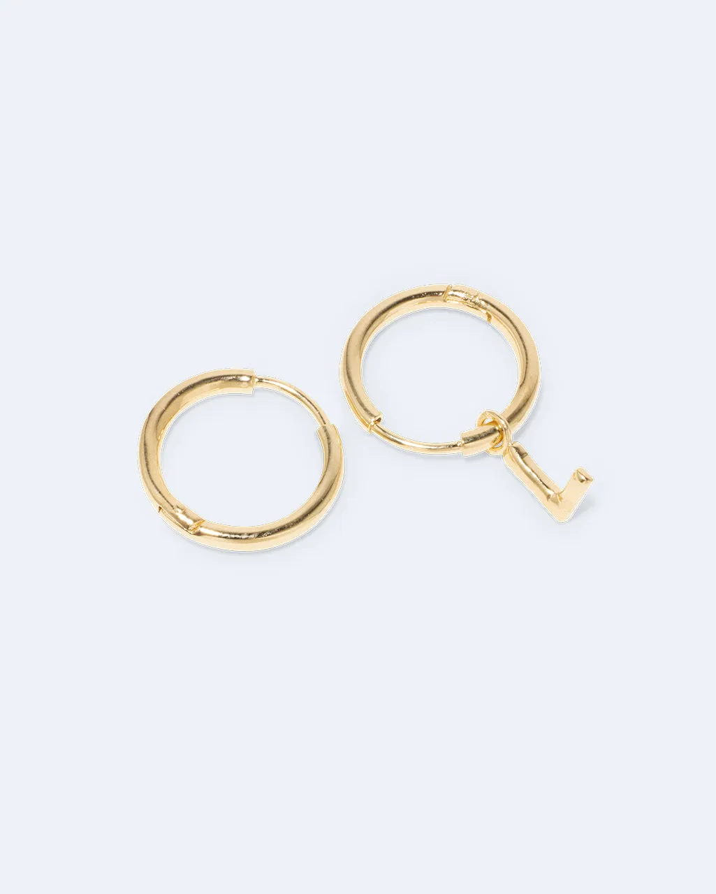 Completedworks Classicworks L boucles vermeil lettre