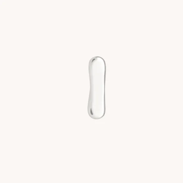 Astrid & Miyu I Initial Click Charm en or blanc massif