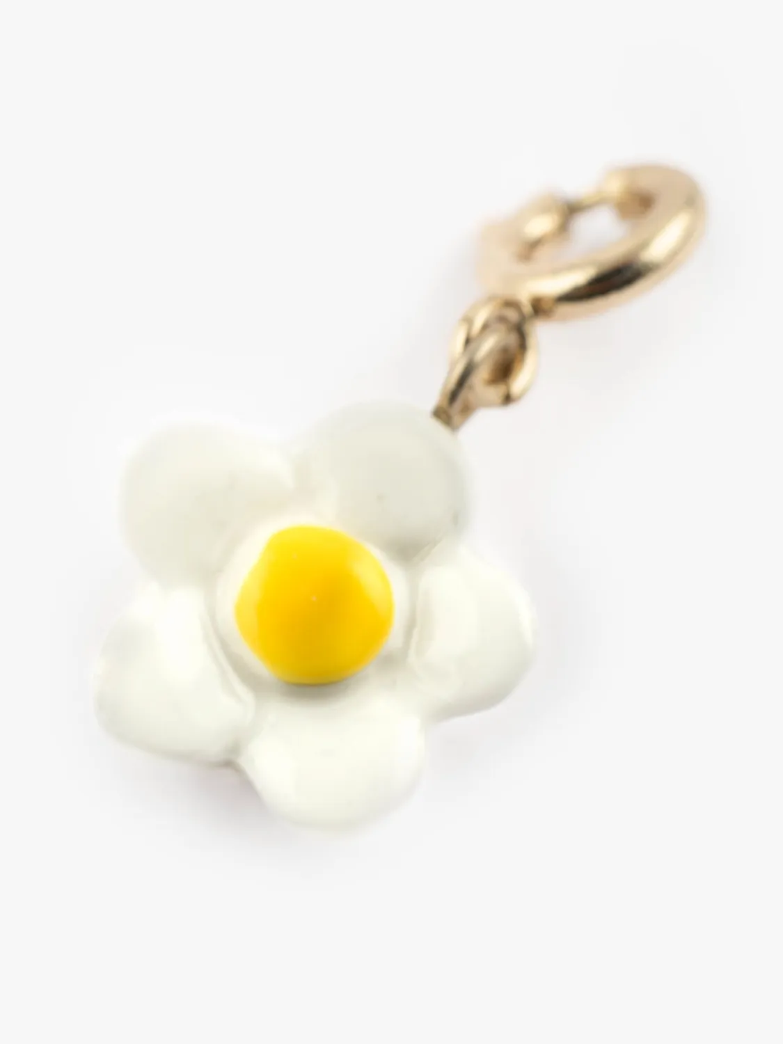 Nach Bijoux charm fleur blanche porcelaine