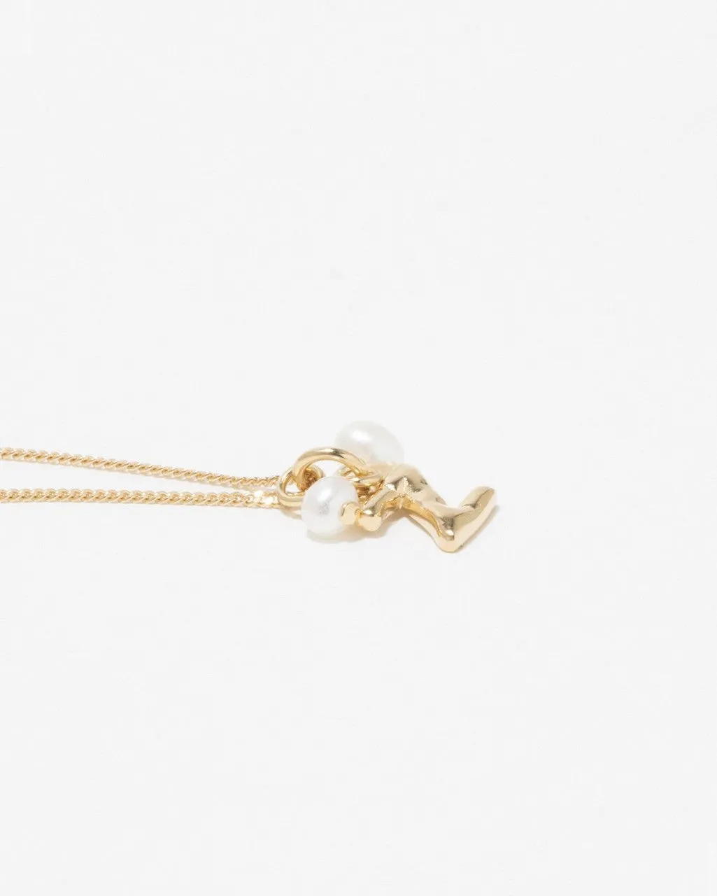 Completedworks Classicworks Z bracelet perle vermeil or