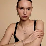 Astrid & Miyu Hardware T-Bar collier argent