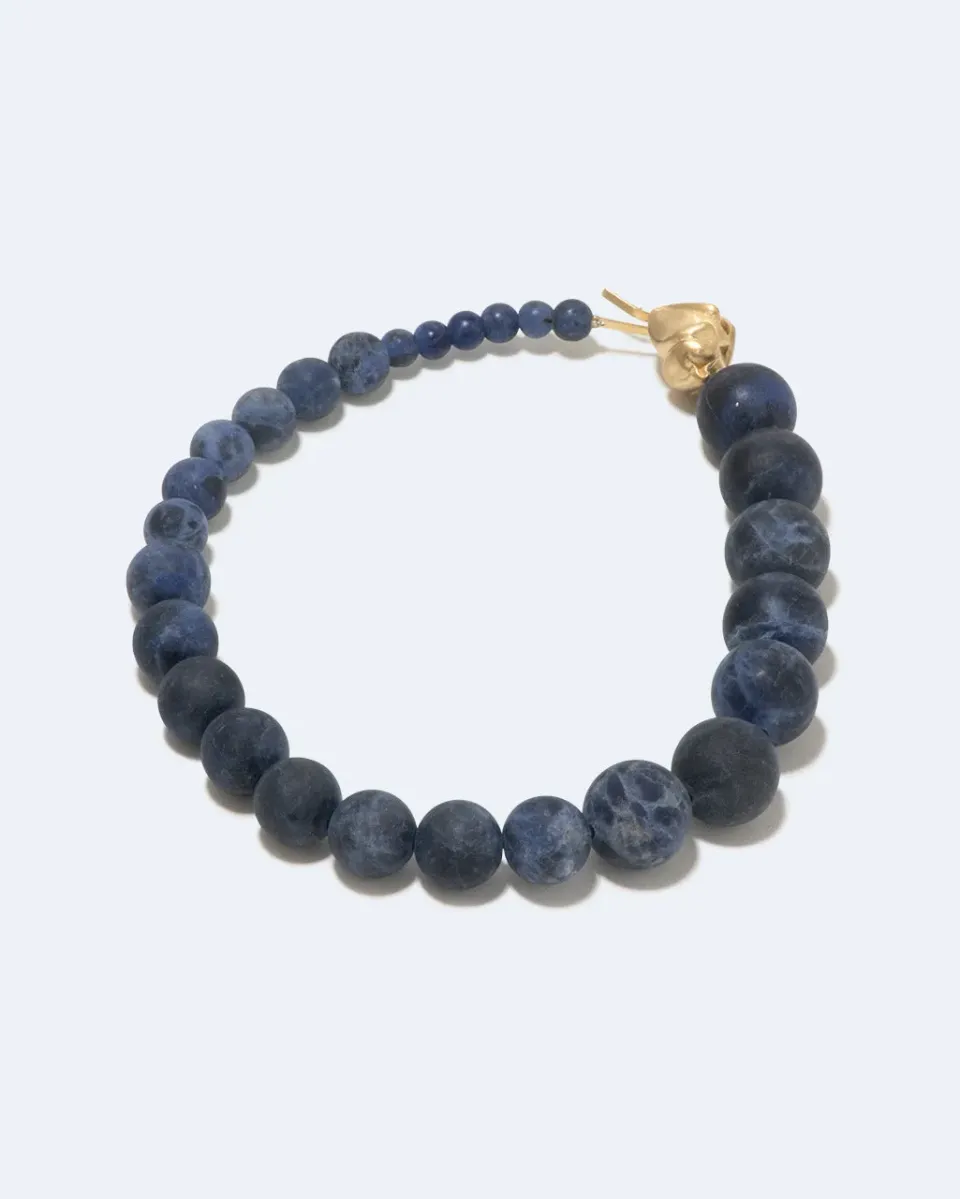 Completedworks Tidelands bracelet sodalite plaqué or vermeil