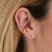 Astrid & Miyu Solid Gold Small Ball piercing or massif