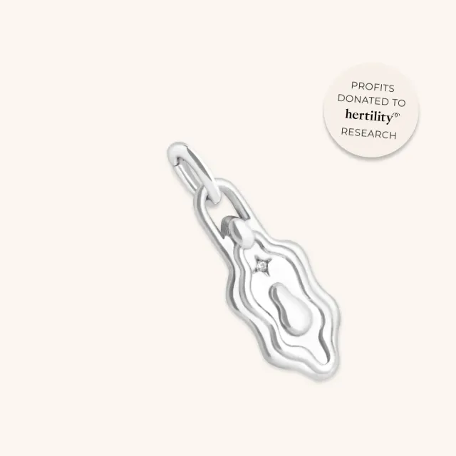 Astrid & Miyu Hertility Vulva breloque argent édition