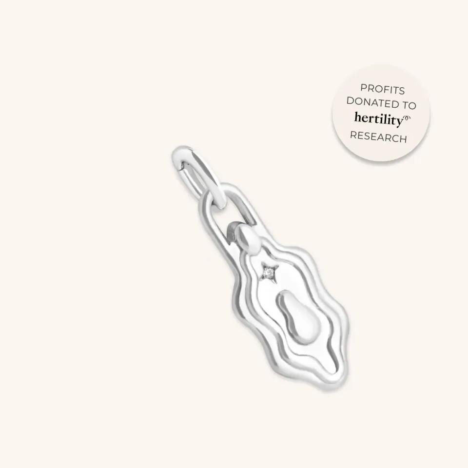 Astrid & Miyu Hertility Vulva breloque argent édition