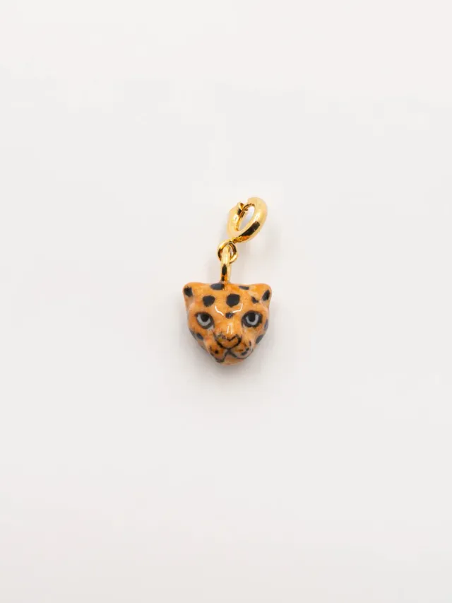 Nach Bijoux léopard charm porcelaine mix and match