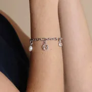 Astrid & Miyu Bold Chain bracelet argent mailles larges