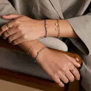 Astrid & Miyu K Initial Click breloque lettre K or massif