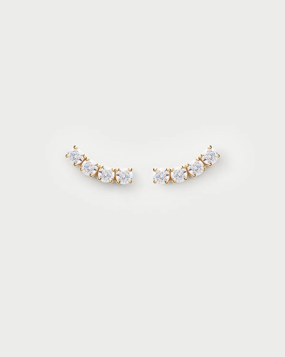 PDPAOLA Uma mono-boucle argent zirconia 2,5 mm
