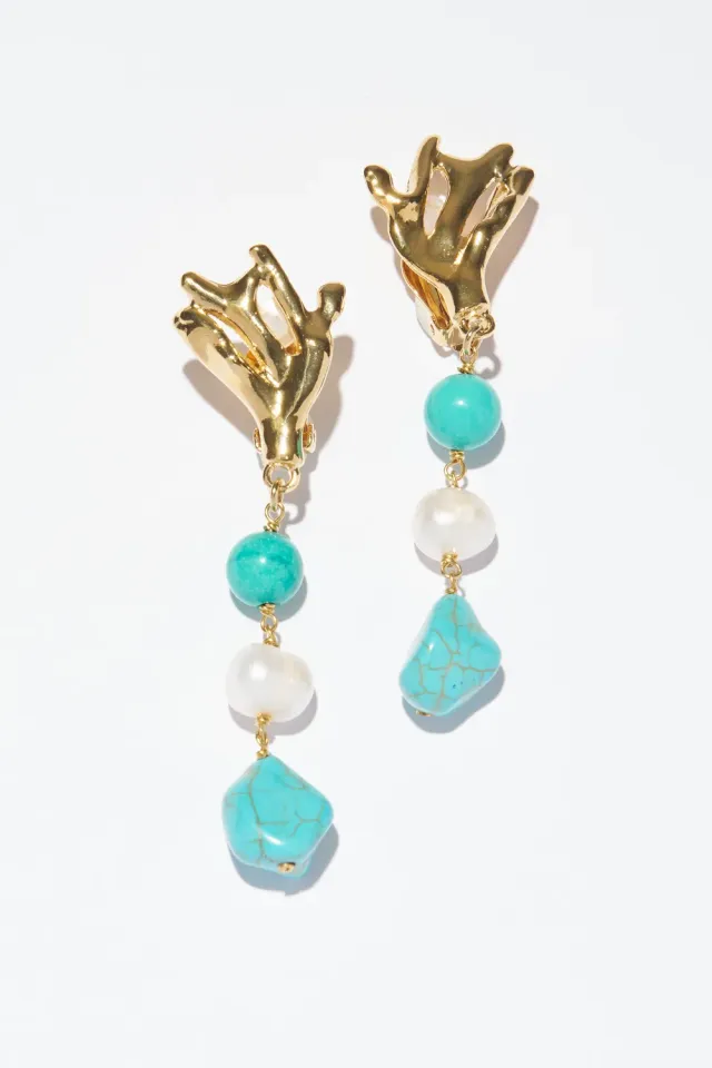 Philippe Ferrandis Minorca boucles clips doré tenue