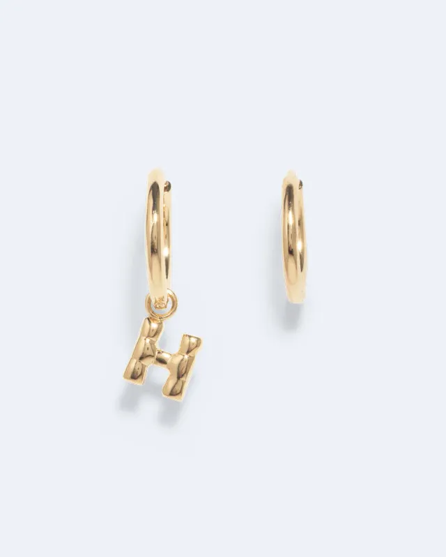 Completedworks Classicworks H boucles vermeil or recyclé