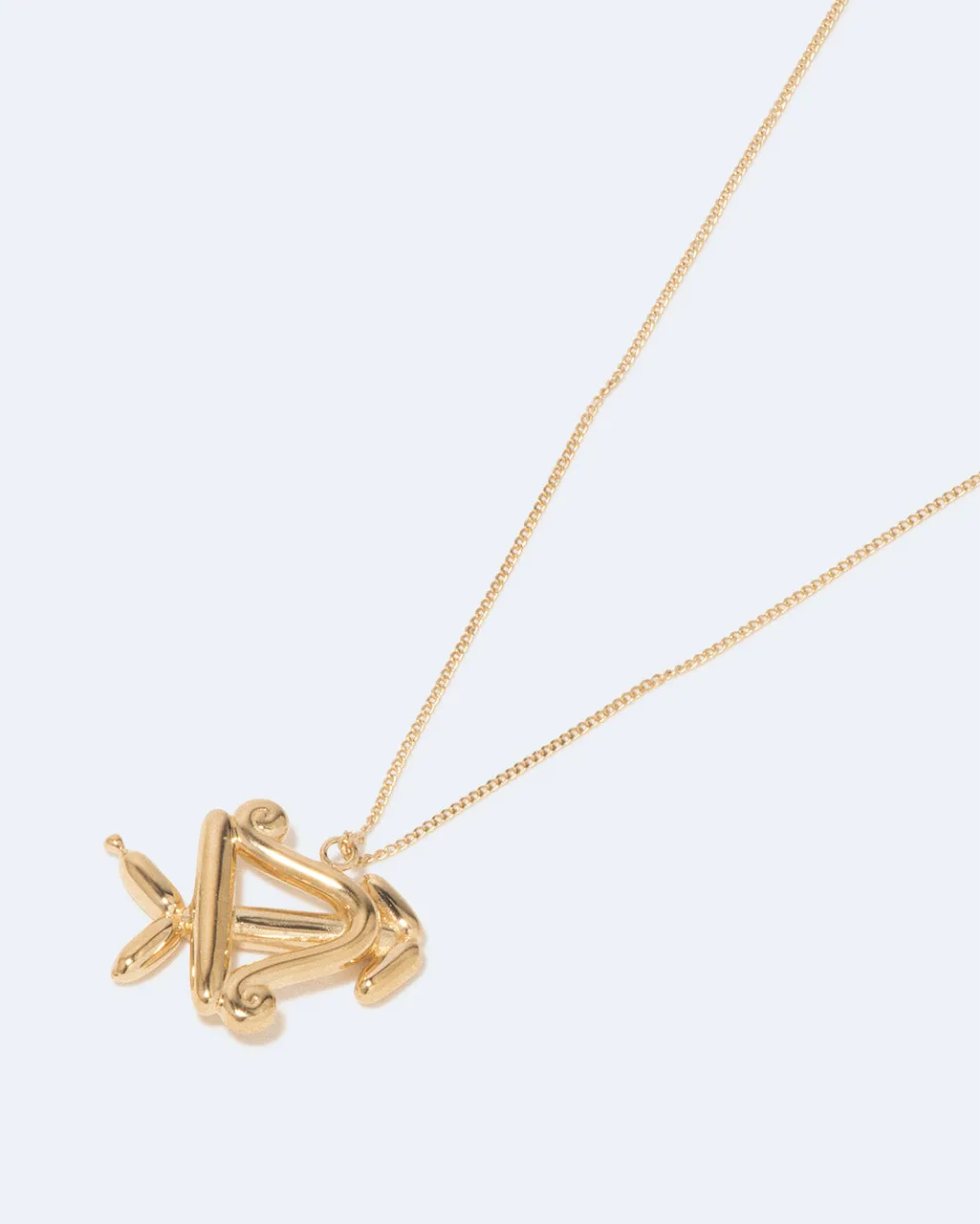 Completedworks Sagittarius collier pendentif ballon plaqué or