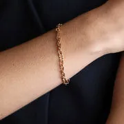 Astrid & Miyu Bold Chain bracelet or gros maillons