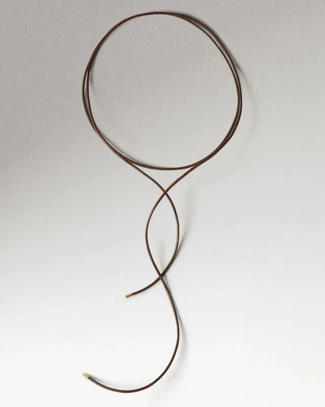 PDPAOLA Moka Cord collier cordon 95 cm