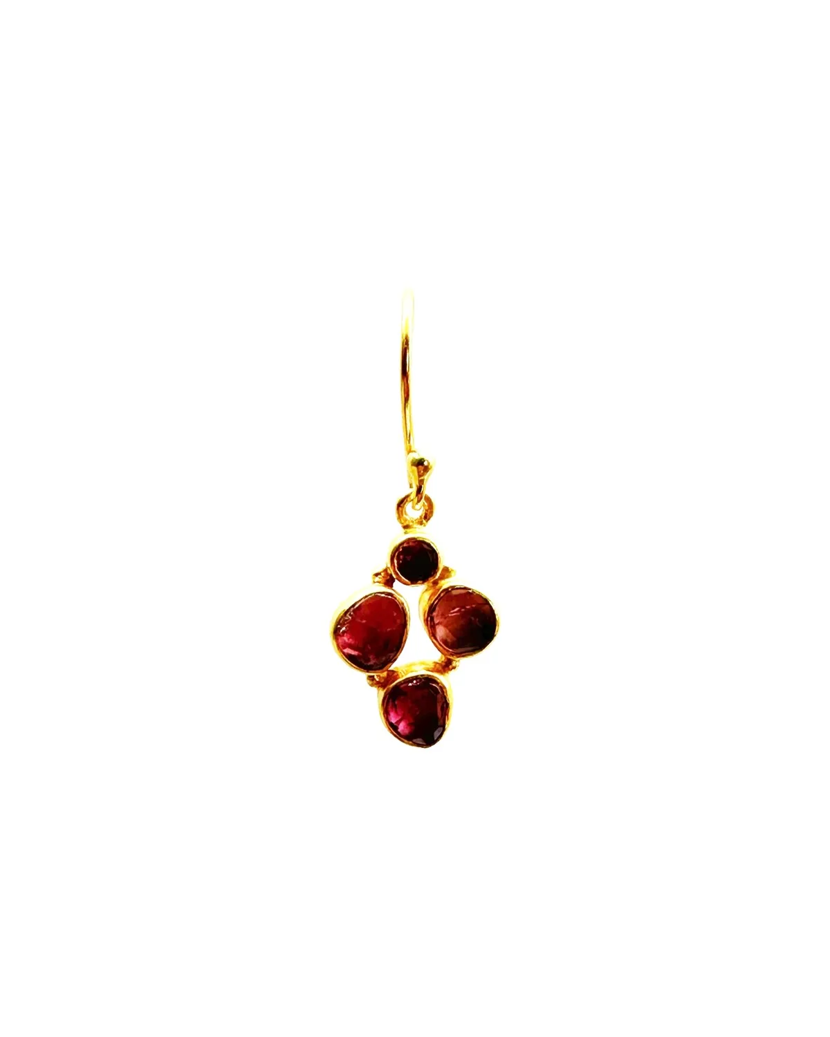 Le Fourbi de Capucine G13 boucles d'oreilles tourmaline