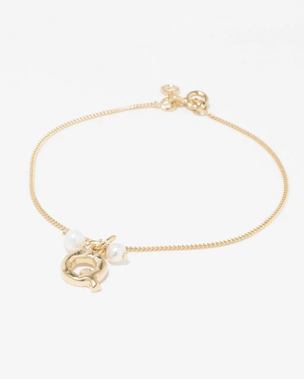 Completedworks Classicworks Q bracelet perle vermeil