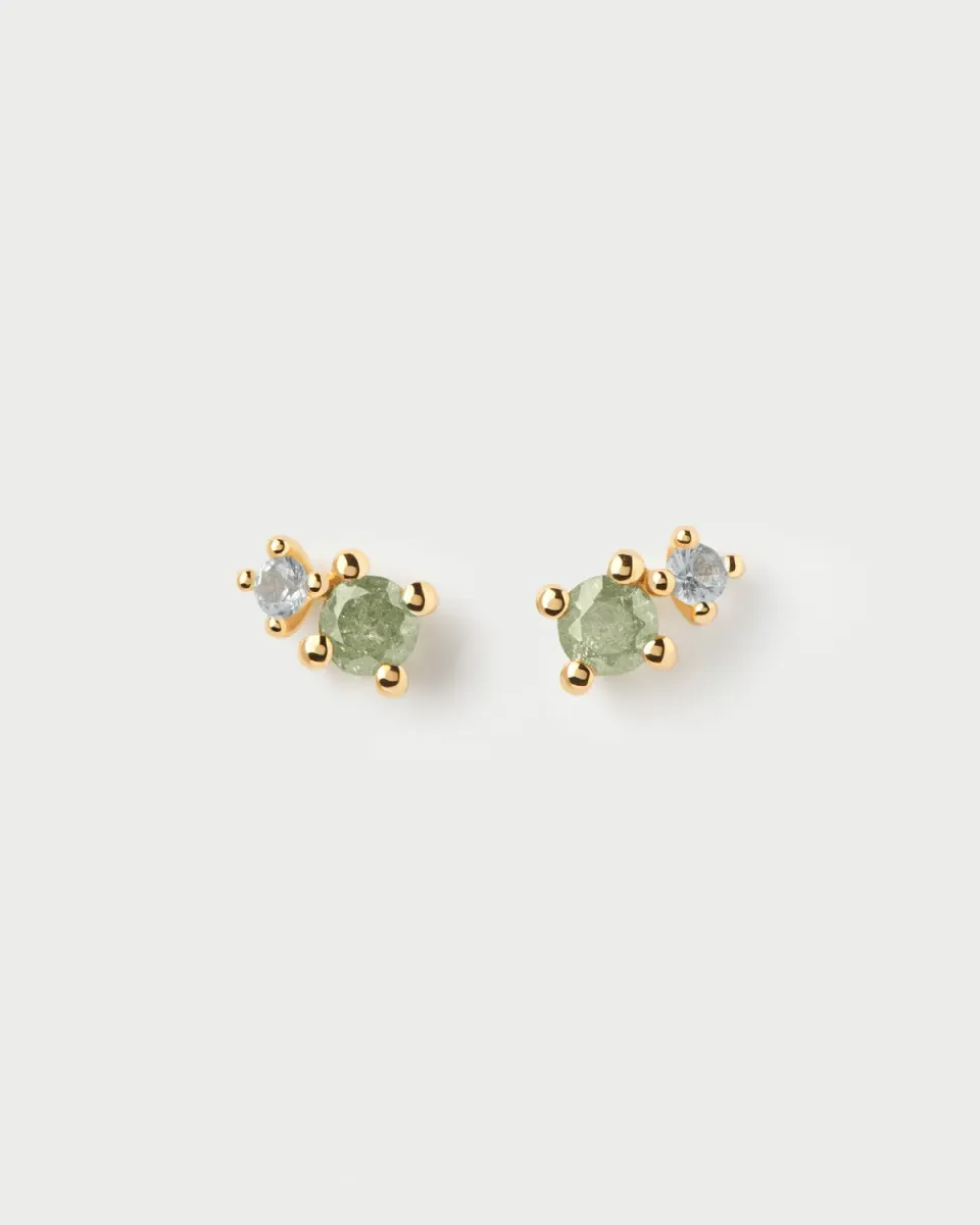 PDPAOLA Moss boucles puces vert olive et bleu
