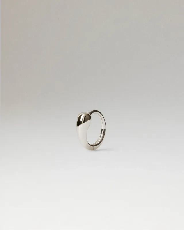 PDPAOLA Loop mono créole argent 7,5 mm