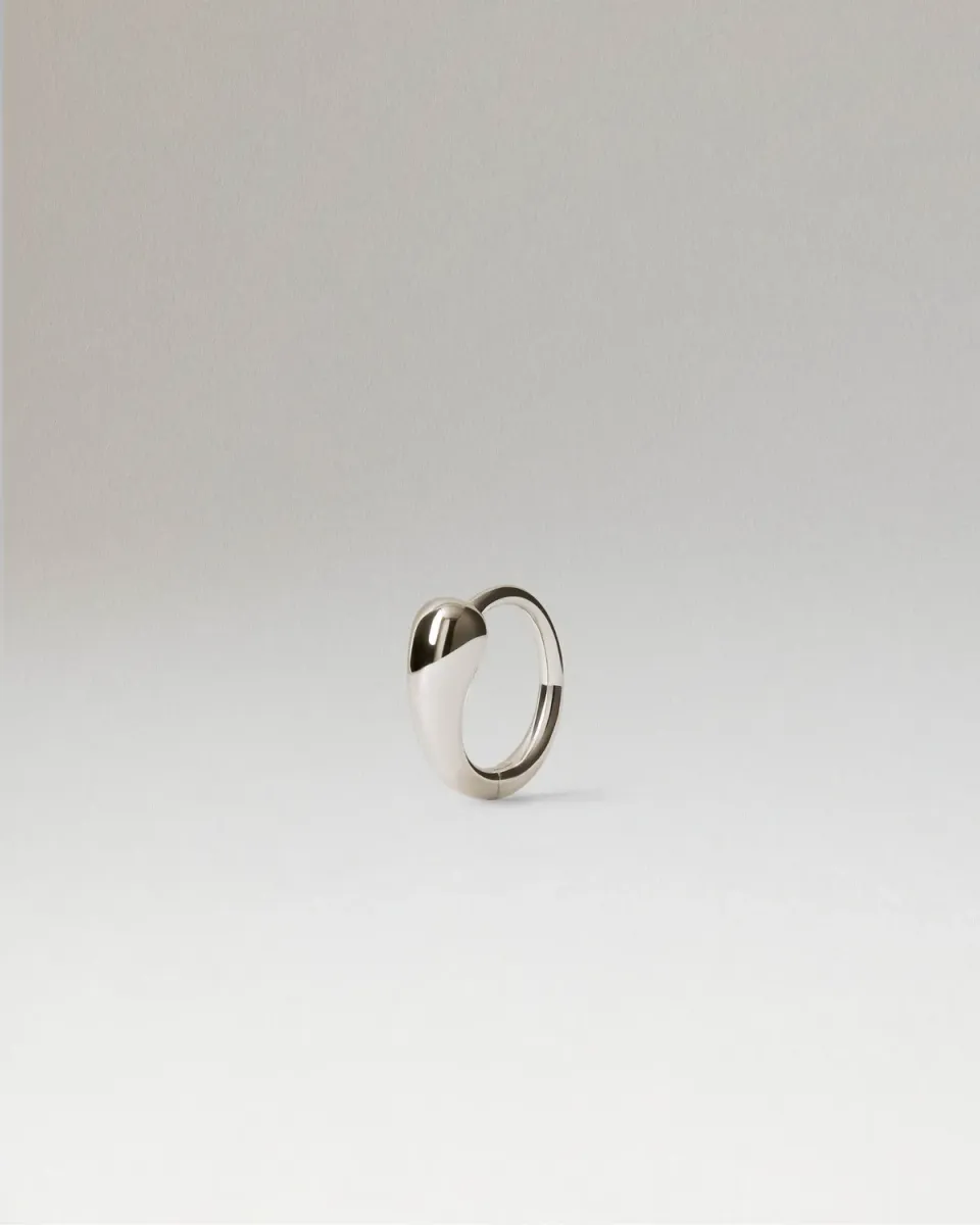 PDPAOLA Loop mono créole argent 7,5 mm
