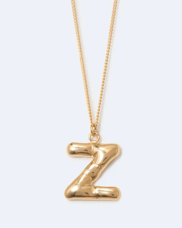 Completedworks Classicworks Z collier or lettre Z