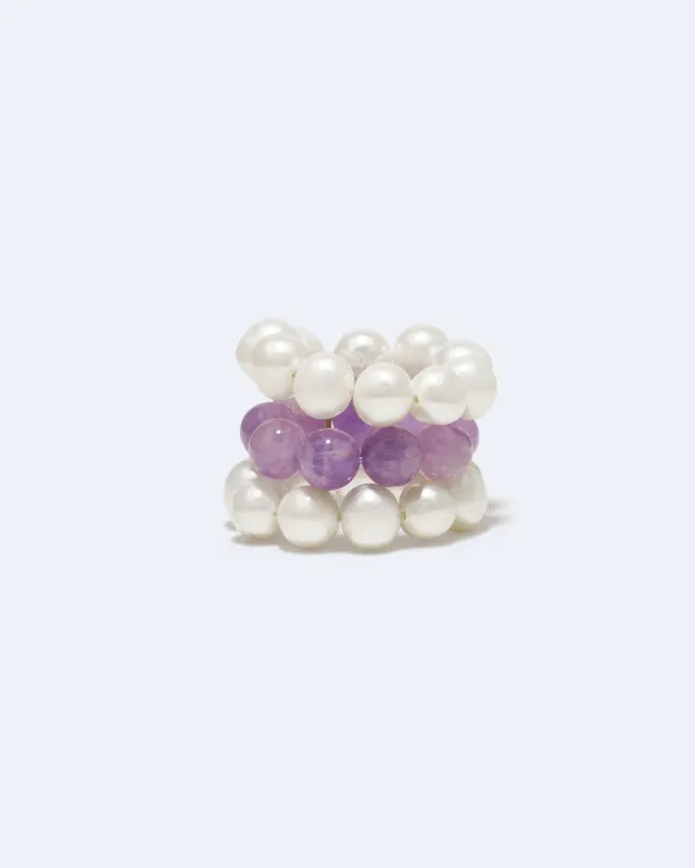Completedworks One Blank bague perle jade dorée