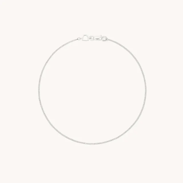 Astrid & Miyu Miyu Story Chain bracelet or blanc massif