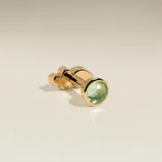 Astrid & Miyu Green Sapphire Stackback piercing or massif vert