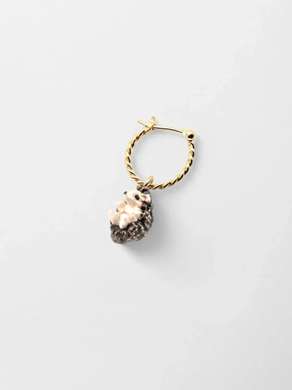 Nach Bijoux Mini créole hérisson boucle d'oreille unité 2,8cm