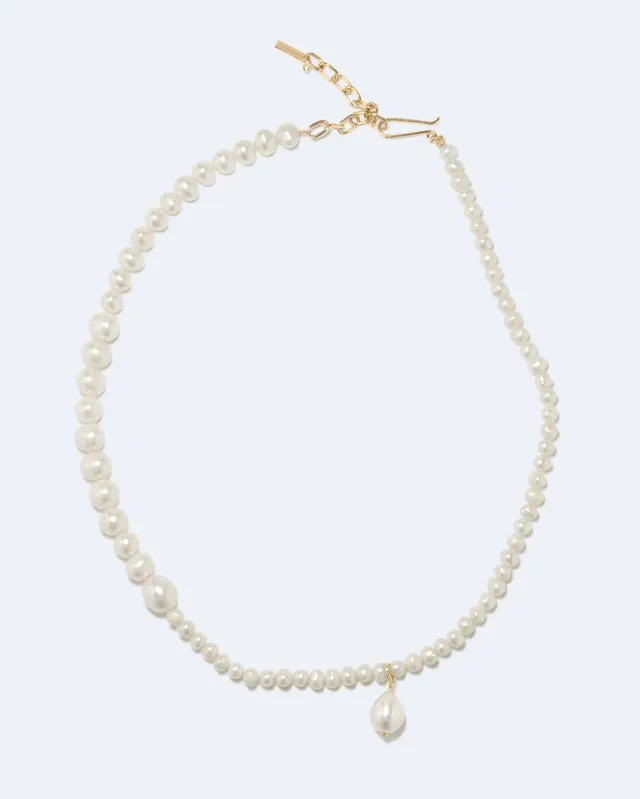 Completedworks Casting Light collier perle vermeil ras-du-cou