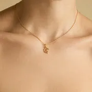 Astrid & Miyu Sagittarius Zodiac Clip Charm breloque dorée