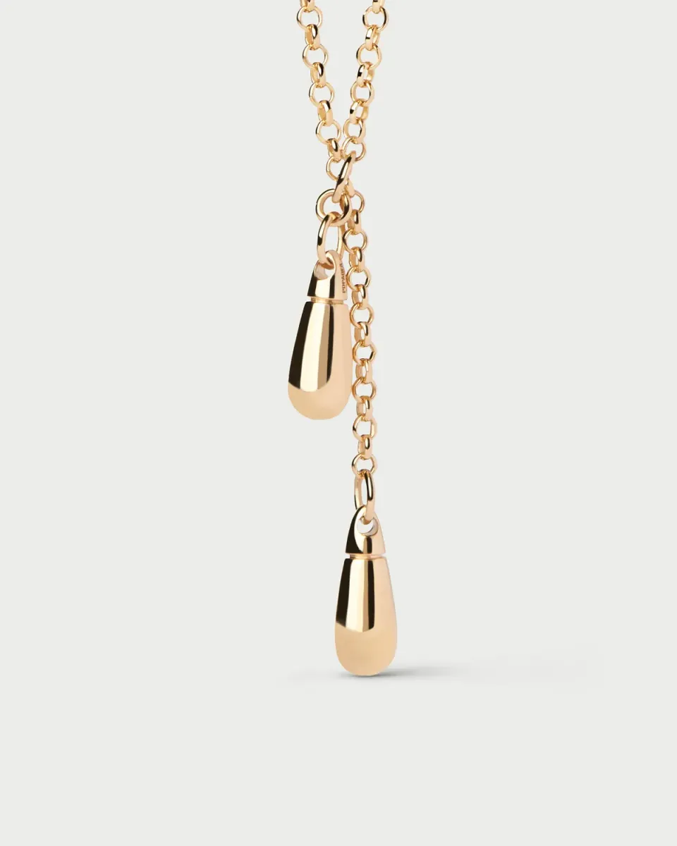 PDPAOLA Icons Tango collier chaîne doré 65 cm