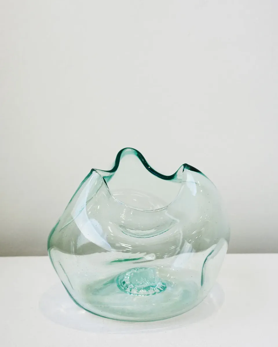 Completedworks Bubble to End all Bubbles vase bleu