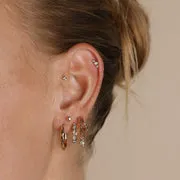 Astrid & Miyu Molten Opal Cluster piercing or massif opale