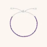 Astrid & Miyu March bracelet aigue-marine or blanc massif