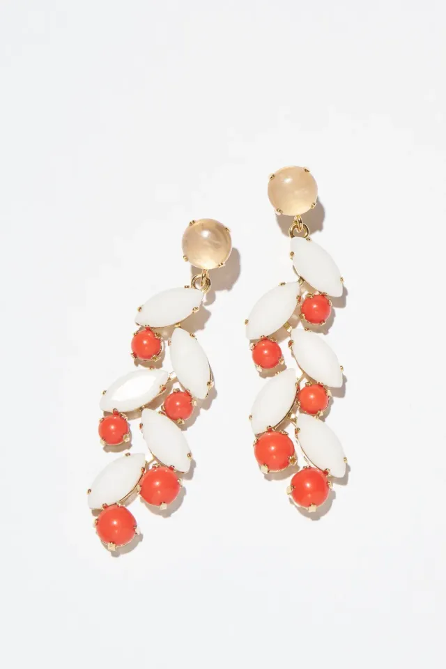 Philippe Ferrandis Croisette boucles d'oreilles clous dorés