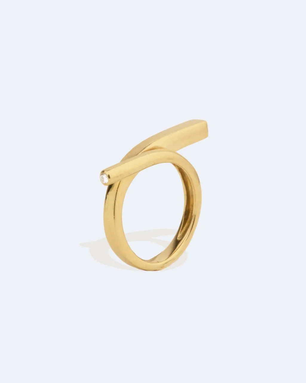Completedworks Flight bague diamant or jaune 18ct
